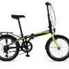 Altec Vouwfiets 20inch Black/Lime Nieuw