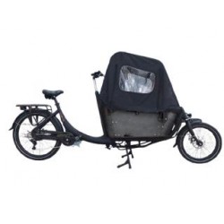 Bakfiets Elektrisch SUPERIOR 2 Zwart