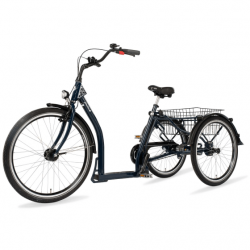 Driewieler fiets volw PFIFF 3v NEXUS LUXE (Classic) Donkerblauw