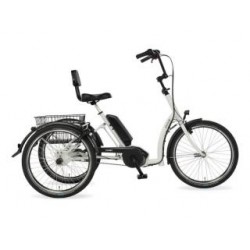 Elektrische driewieler COMBO 24 inch Wit