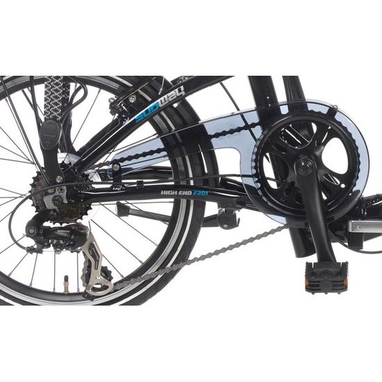 Popal Subway F201 20 Inch Unisex 6V V-Brakes Zwart